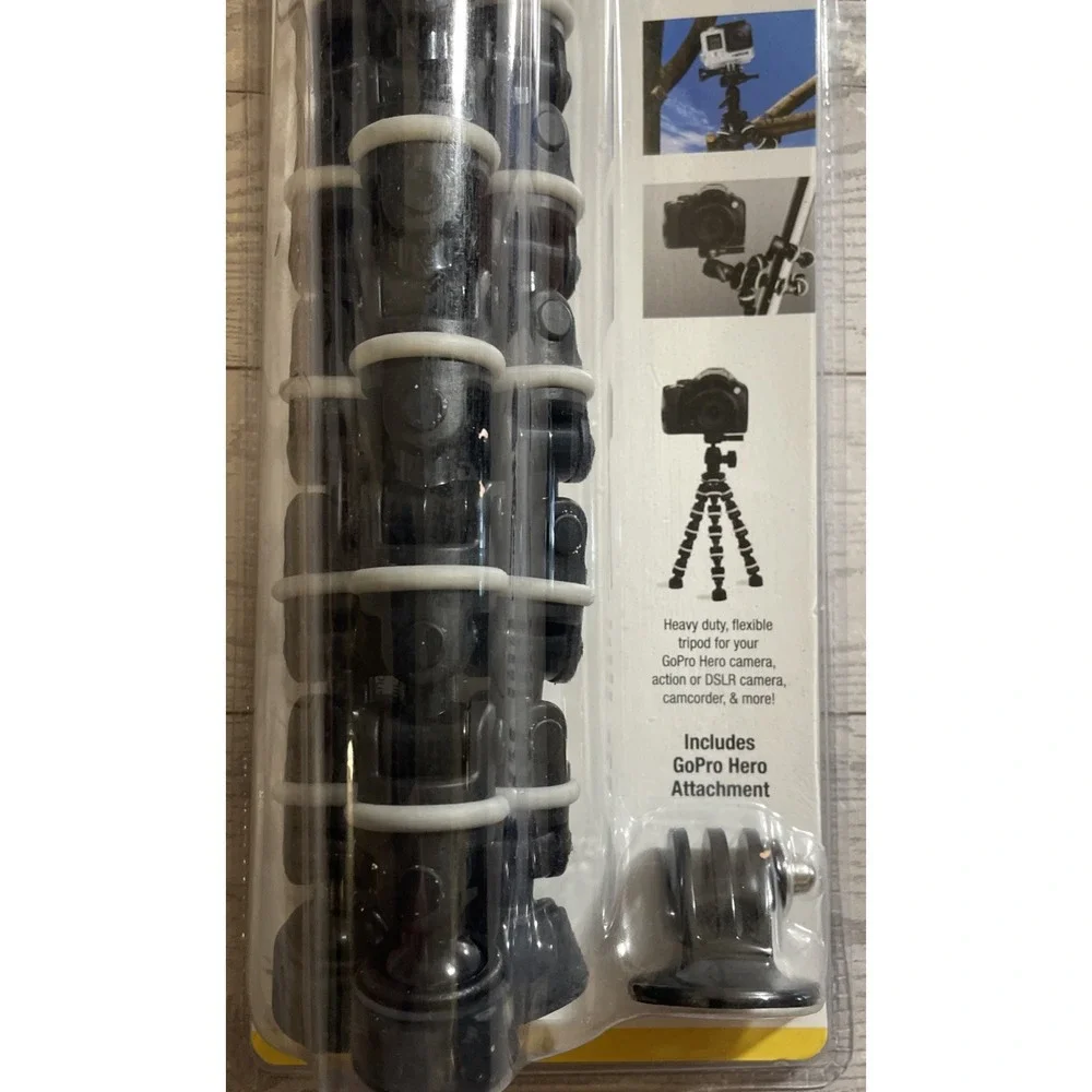 Targus Grypton Pro XL‎ Flexible Tripod with GoPro Hero Attachment TG-GT80G-101
